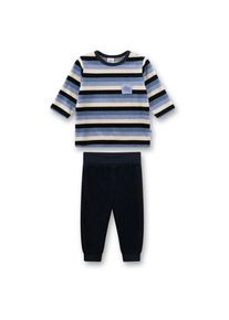 Sanetta Pyjama 1/1 222298+222299 Schlafanzug Kinder (Gr 74 |schwarz)
