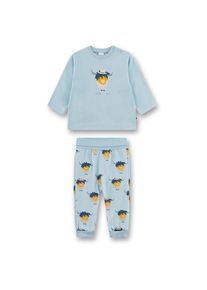 Sanetta Pyjama 1/1 222294+222295 Schlafanzug Kinder (Gr 80 |grau)