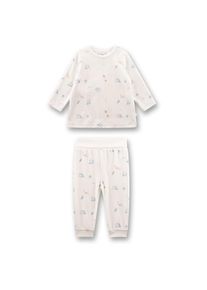 Sanetta Pyjama Long 222174 Schlafanzug Kinder (Gr 80 |weiß)