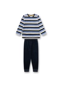 Sanetta Pyjama 1/1 233659+233660 Schlafanzug Kinder (Gr 128 |schwarz)