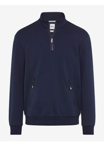 Brax Herren Sweatshirt Style SION universe, Blau, Gr. L