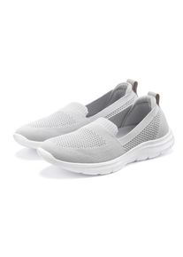 Lascana Slipper grau Gr. 35 für Damen