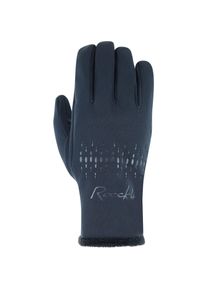 Roeckl Kirchsee 2 Handschuh Damen - schwarz - Gr. 7 1/2 - Polyester/Elastan