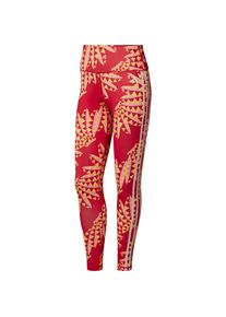 Adidas X Farm Rio Tights Damen - rot - Gr. M - Polyester/Elastan