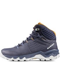 Mammut Nova Iv Mid Wanderschuhe Damen - blau - Gr. 40 2/3 - Nubukleder