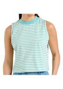 DEDICATED Top Namsos Stripes Top Damen Freizeit (Gr M |grau)