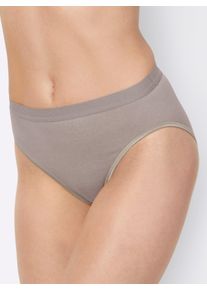 wäschepur sheego Große Größen Slip mit elastischen Abschlüssen, sand, Größe 44 - Damen