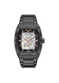 Police Uhren - Automatikuhr Skeletor - Gr. unisize - in Schwarz - für Damen