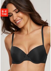 s.Oliver Damen Schalen-BH, Gr. 70, schwarz, Microtouch, Obermaterial: 60% Polyamid, 35% Polyester, 5% Elasthan, Basic, BHs, mit Bügel und nahtlos