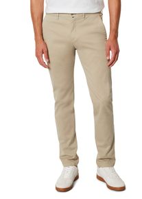 Marc O'Polo MARC O'POLO Herren Chinohose "aus Bio-Baumwoll-Twill", beige, casual, Gr. 40, unifarben, Obermaterial: 97% Baumwolle, 3% Elasthan, Hosen