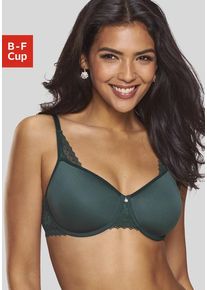 Lascana Minimizer-BH tannengrün Gr. 70C. Mit Schmuckelement, Spitze. Mit Bügel