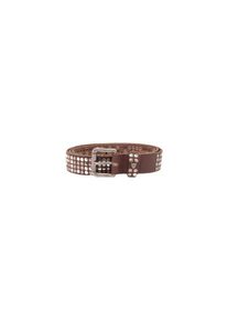 HTC Gürtel - 4000 Studs Brown Belt - Gr. 110 - in Braun - für Damen