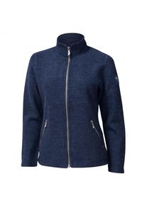 Woll- & Merinojacke IVANHOE OF SWEDEN Bella Full Zip Damen (Gr 42 |blau)