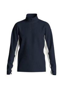 Woll- & Merinopullover We Norwegians Voss 1/4-Zip Herren (Gr XL |blau)