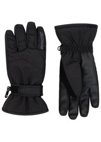 Protest Prtbarkar Gloves Handschuhe Kinder (Gr 7 |schwarz |wasserdicht)