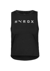 Puma Hyrox Cloudspun Croptop Damen - schwarz - Gr. XS - Polyester/Elastan