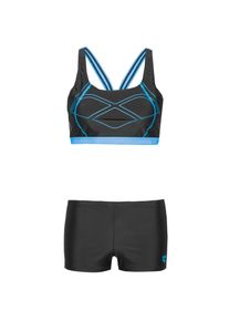 arena Graphic Pro Bikini Set - schwarz - Gr. 40