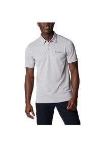 Columbia Nelson Point Polo Polo-Shirt Herren Reisen (Gr S - Regular 27'' |grau)