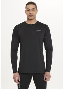 Endurance Herren Langarmshirt "KULON Performance", schwarz, sportlich, Gr. XL, unifarben, 92% Polyester, 8% Elasthan, Shirts, mit innovativer QUICK