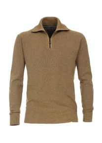 Casamoda Herren Troyer "Casamoda Troyer uni", gelb, Gr. L, 90% Baumwolle, 10% Polyamid, Pullover