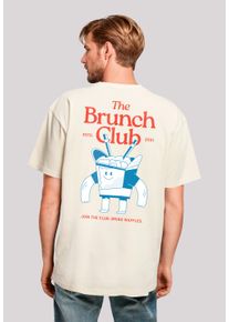F4NT4STIC Herren T-Shirt "The Brunch Club", beige, casual, Gr. XL, Obermaterial: 100% Baumwolle, Shirts, Premium Qualität