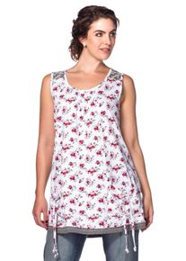 sheego by Joe Browns Große Größen Top mit Blümchendruck Gr. 40 weiß bedruckt von sheego für Damen