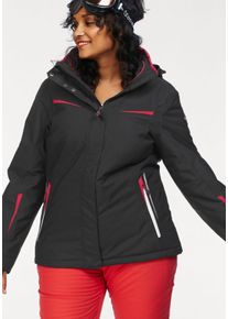 Große Größen Killtec Skijacke »CAROL« Gr. 52 schwarz für Damen