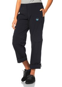 Große Größen Polarino Trekkinghose Gr. 50 schwarz für Damen