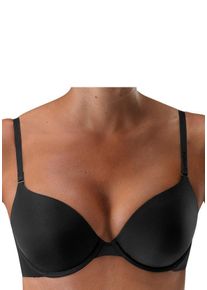 Triumph Große Größen Halbschalen-BH Gr. 85B schwarz für Damen