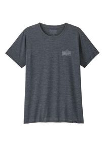Laufshirt Patagonia Cap Cool Daily Graphic Shirt Damen (Gr XS |blau)