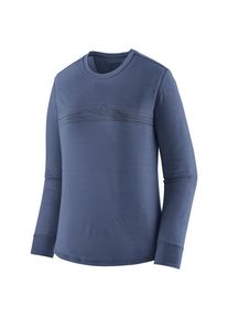 Patagonia L/S Cap Cool Merino Graphic Shirt Merinoshirt Women (Gr L |blau)