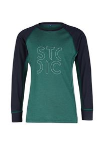 Stoic Merino180 BengtSt. L/S Merinounterwäsche Kinder (Größe 104 |türkis/blau)