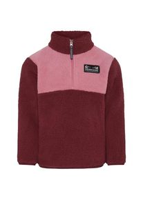 DIDRIKSONS 1913 Didriksons Gosig Half-Zip Fleecepullover Kinder Wandern (Gr 140 |rot)