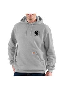 Carhartt Signature Logo Sweatshirt Hoodie Herren (Gr XXL |grau)