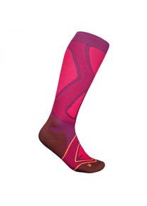 Bauerfeind Sports Ski Performance Compr Socks Kompressionssocken Damen (Gr 35-37 - M: 36-41 cm |rosa)