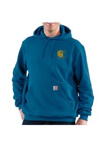 Carhartt Signature Logo Sweatshirt Hoodie Men (Gr M |blau)