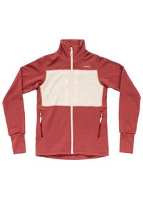 Merinojacke DEVOLD Egga Grid Merino Jacket Damen (Gr S |rot)