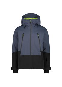 Skijacke CMP Jacket Fix Hood 34W2037 Herren (Gr 58 |blau/schwarz |wasserdicht)