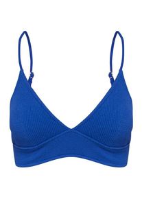 Bikini Top Banana Moon Miko Scrunchy Damen (Gr 40 |blau)