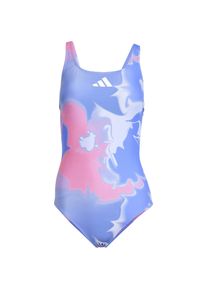 Adidas Tie Dye Schwimmanzug Damen - blau - Gr. 34 - Polyester/Elastan