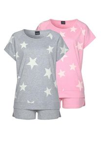 Arizona Shorty pink Gr. 32/34 für Damen. Mit Rundhals. Bequem. Nachhaltig.