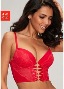 Lascana Corsage rot Gr. 75 Cup C für Damen