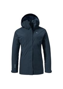 Schöffel Doppeljacke Schöffel 3In1 Jacket Tamina Damen (Gr 38 |blau |wasserdicht)