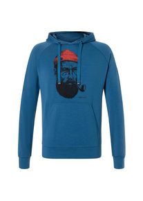 Woll- & Merinopullover super.natural Fav Sailor Hoodie Herren (Gr S |blau)