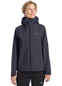 Jack Wolfskin Damen Funktionsjacke "HIGHEST PEAK 3L JKT W", grau, Gr. XL, Oberstoff: 100% POLYESTER ; Futter:100% POLYESTER, Jacken