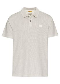 Camel Active Herren Poloshirt, beige, casual, Gr. XXL, bestickt, unifarben, Piquu00e9, Obermaterial: 100% Baumwolle, Shirts, mit Logo-Stickerei