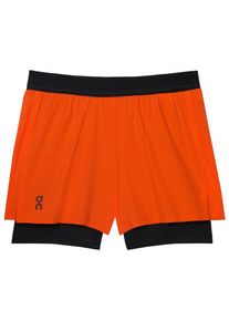 Laufshort On 3 Performance 2/1 Shorts Damen (Gr XS |rot)