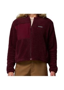 Columbia Stellar Path Fleece Bomber Full Zip Fleecejacke Damen Wandern (Gr XL |rot)