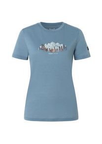 Merinoshirt super.natural Canadian Woods Tee Damen (Gr XS |flint stone / copper)