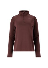Laufshirt Endurance Vironic Waffle Melange Loose Fit Midlayer Damen (Gr 40 |braun)